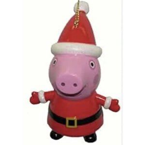 Peppa Pig Present Holiday Christmas Gift Ornament Kurt Adler Kid 3.5 Inch